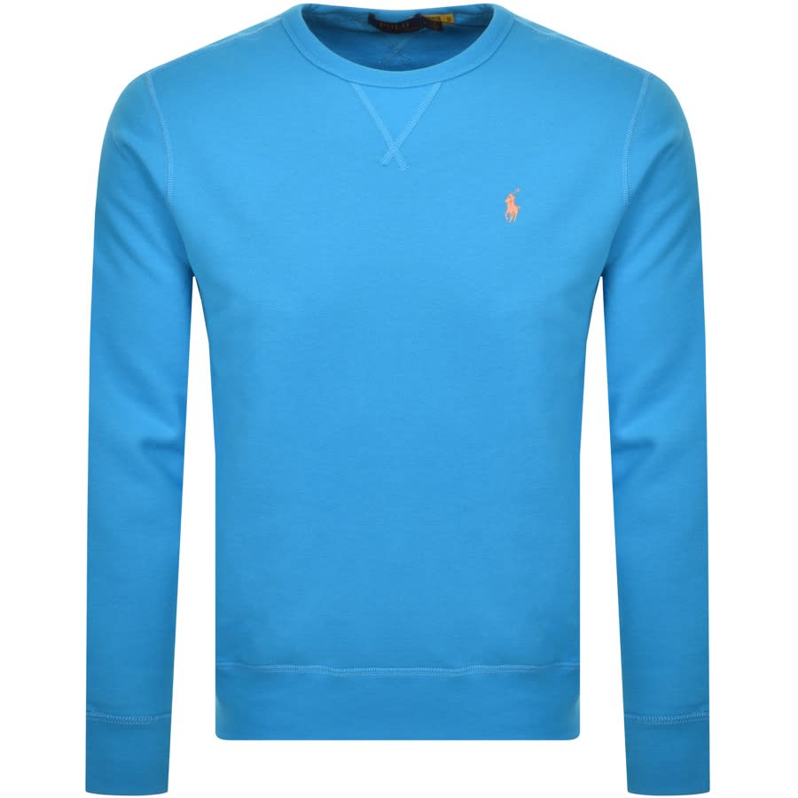 Alternative Image for ProductRalph Lauren Crew Neck Sweatshirt Blue1